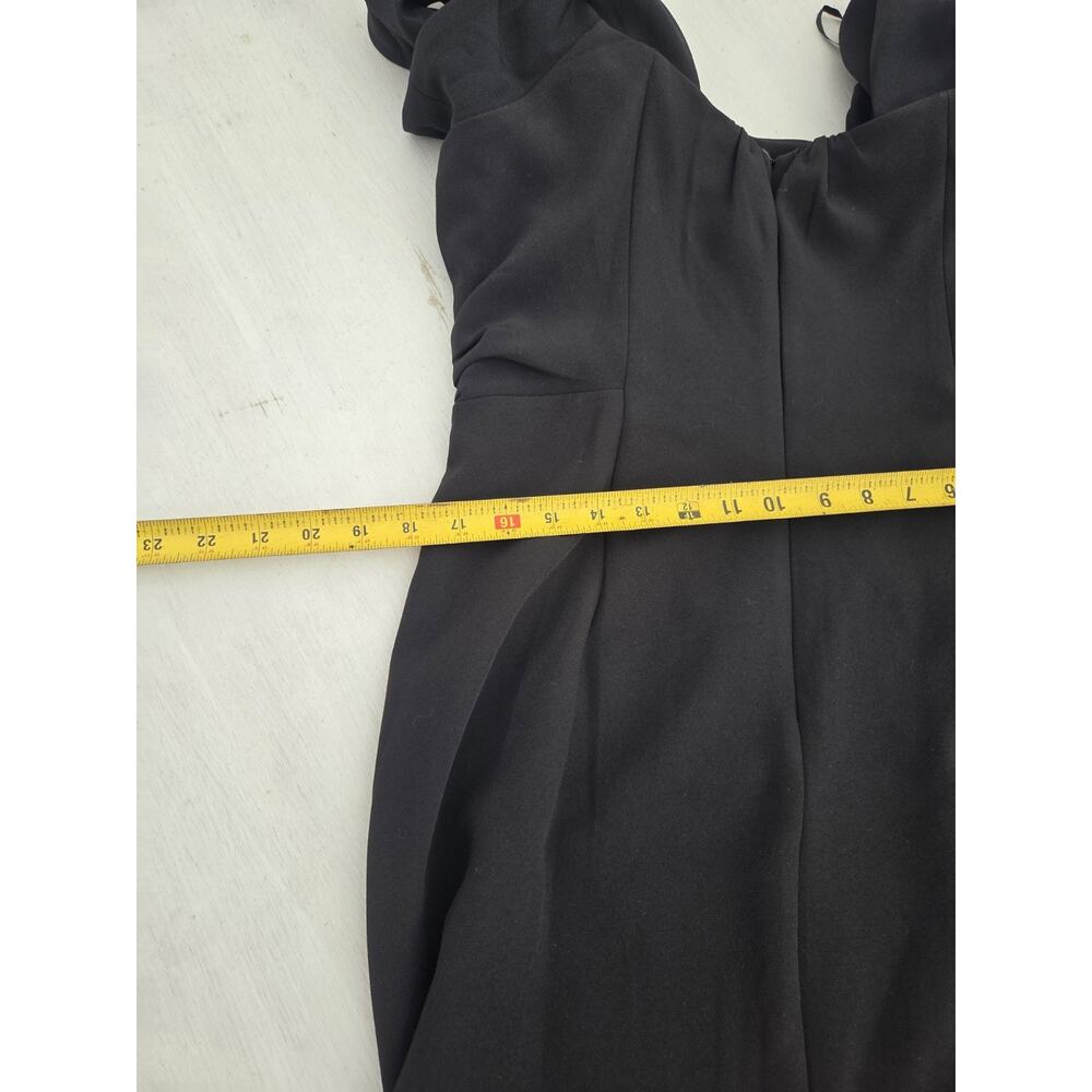 Women's Antonio Melani Black Sleeveless Evening Dress Size 6 EUC - Picture 10 of 11